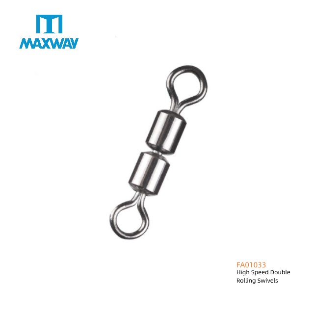 Terminal Fishing Tackle Fishing High Speed Double Rolling Swivel from