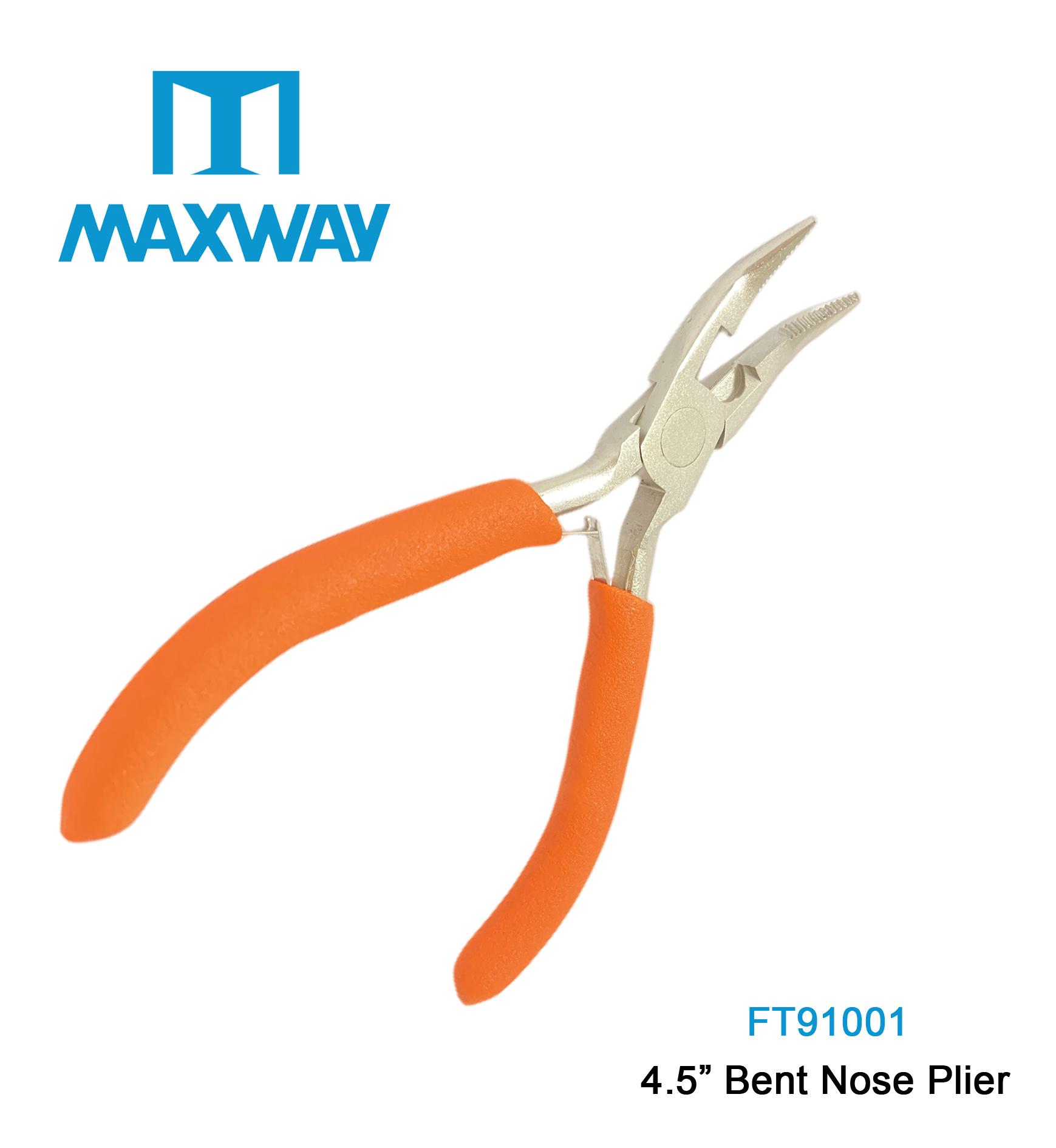 FT91001 4.5" Bent Nose Plier Mini Pliers Fishing Plier